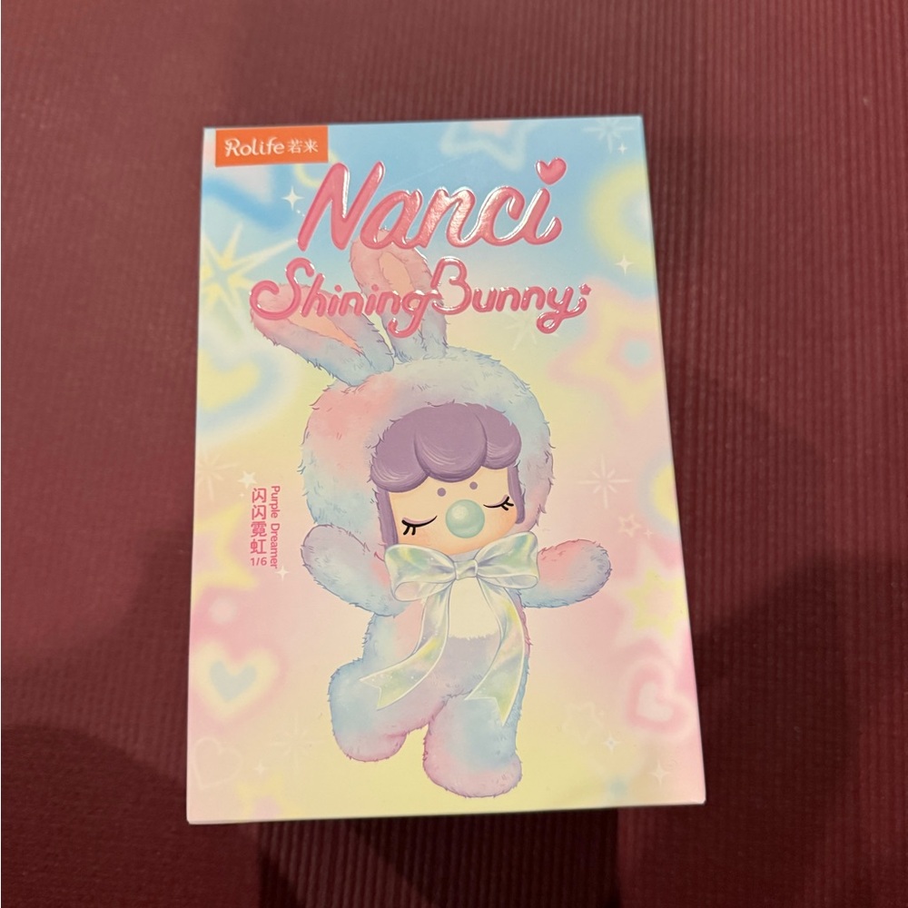 Rolife Nanci Shining Bunny Stuffed Animal - Pastel